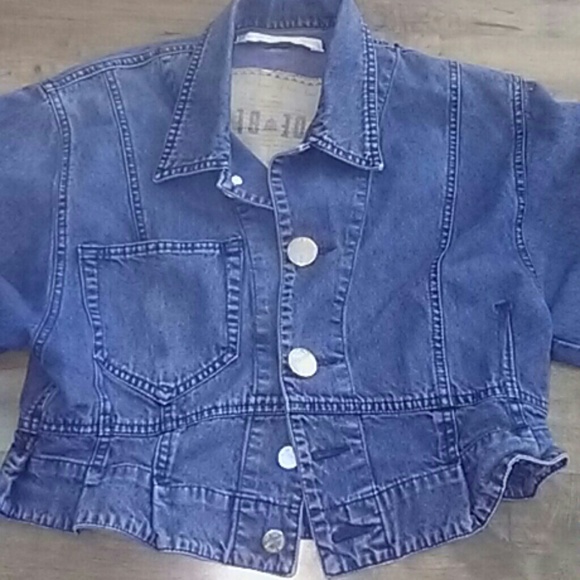 Code Bleu denim jean jacket size S - Picture 2 of 8